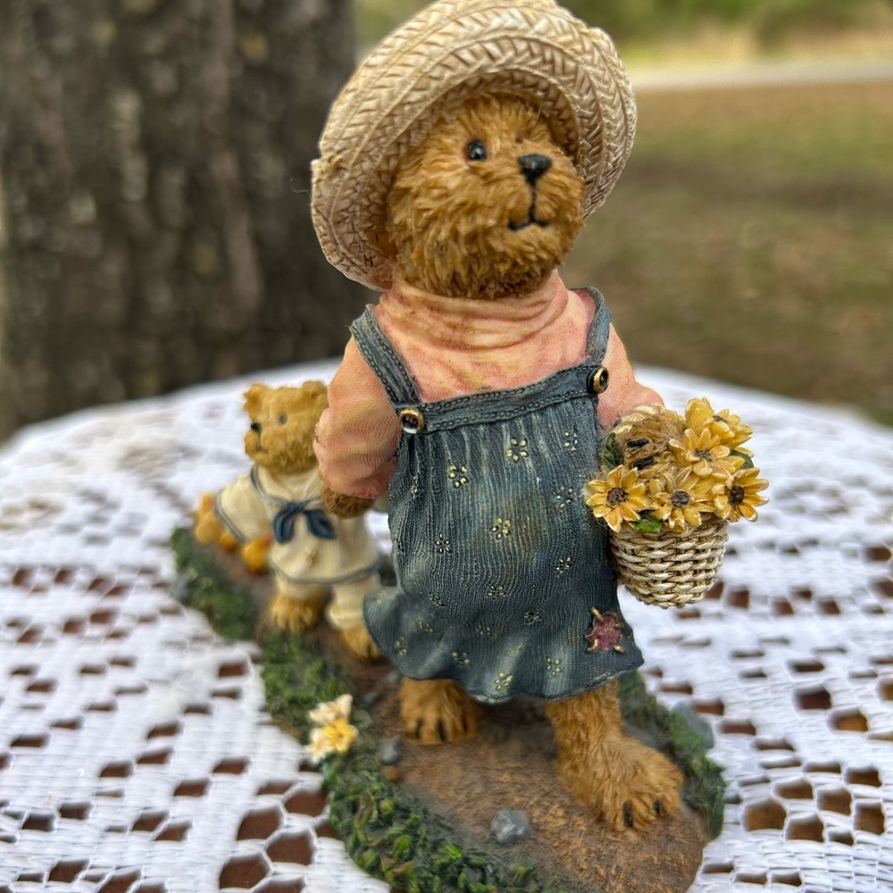 Boyds Bears & Friends Momma McWaddles & Skippy...All In A Row